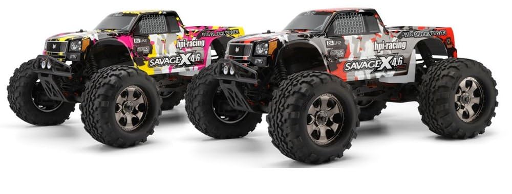 ジャンク扱いです。hpi-racing SAVAGE X 4.6 RTR HPI Savage X 4.6 GT-6 4WD 1/8 RTR Nitro Monster Truck